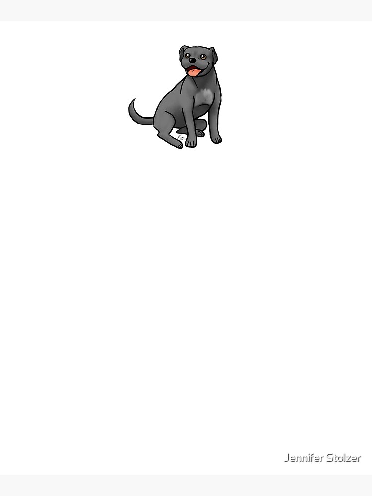 American Pit Bull Terrier - Black by jameson9101322