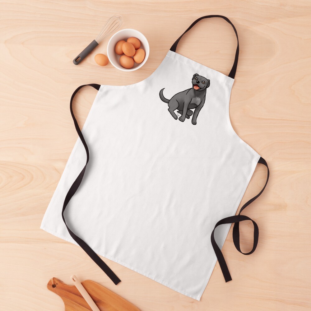 American Pit Bull Terrier - Black Apron