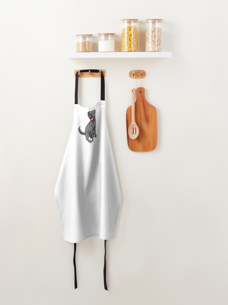 Alternate view of American Pit Bull Terrier - Black Apron