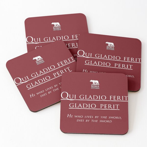 Item preview, Qui gladio ferit, gladio perit designed and sold by Cascio311.