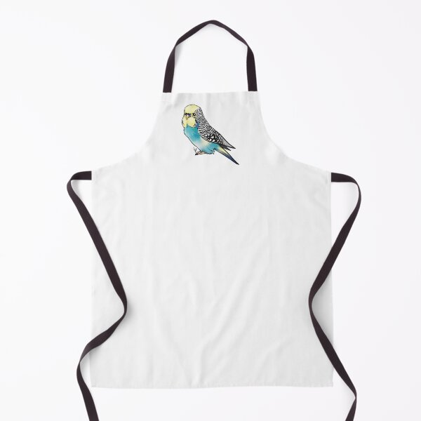 Item preview, Yellow-faced Blue Budgie Parakeet designed and sold by Jennifer Stolzer.