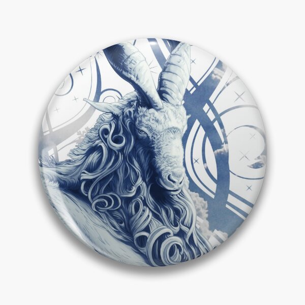 Item preview, Winter Markhor with Swirls designed and sold by Zreyas.