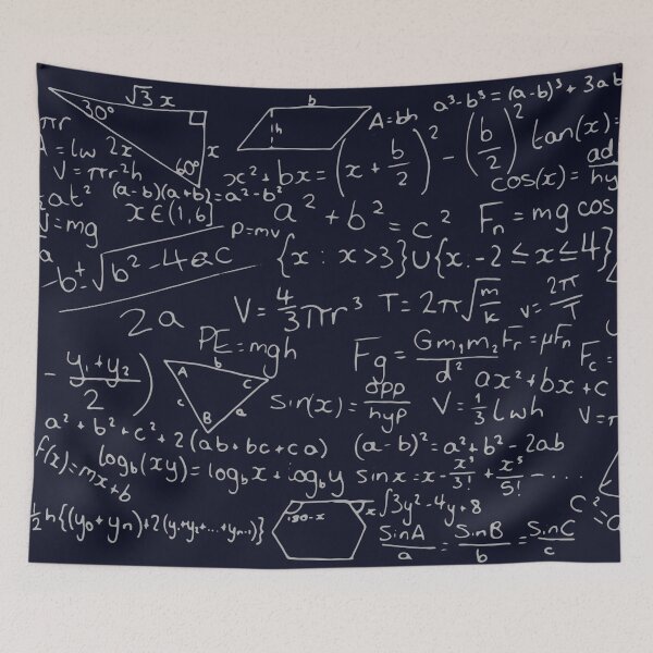 Item preview, Maths Equations Pattern designed and sold by MsWillowH.