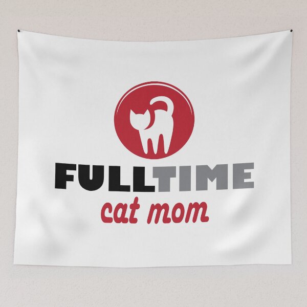 Item preview, Full time cat mom designed and sold by Needsmore.