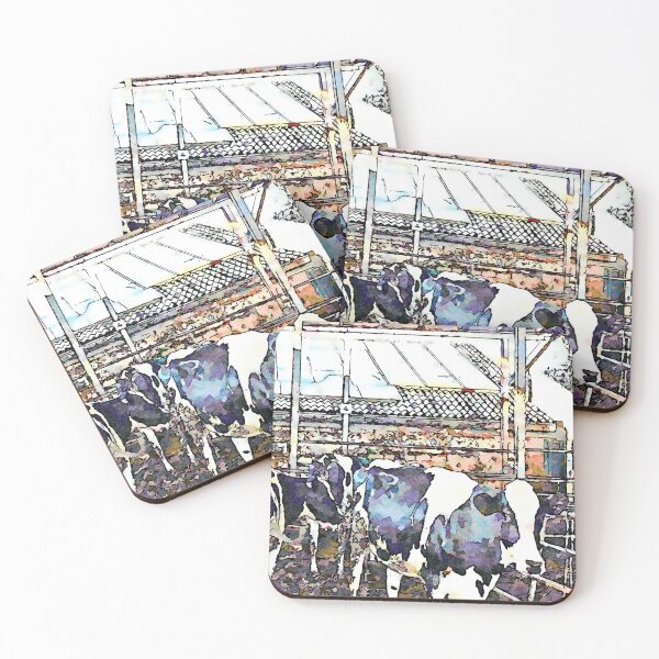 Item preview, Cows in the stall designed and sold by Giuseppe Cocco.
