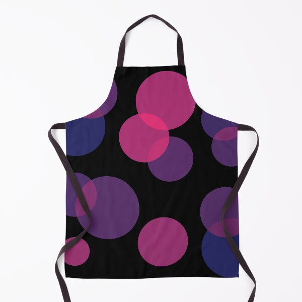 Aperçu de l'œuvre Motif de fusion de cercles violets et roses créée et vendue par holdmypixels.