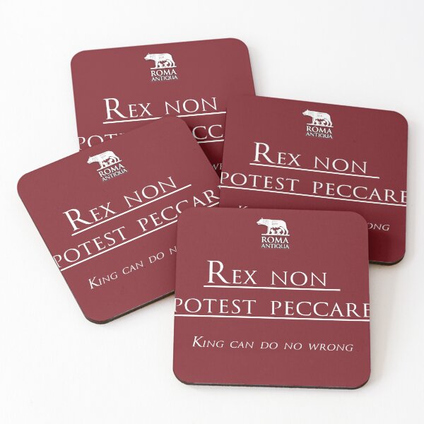 Item preview, Rex non potest peccare designed and sold by Cascio311.