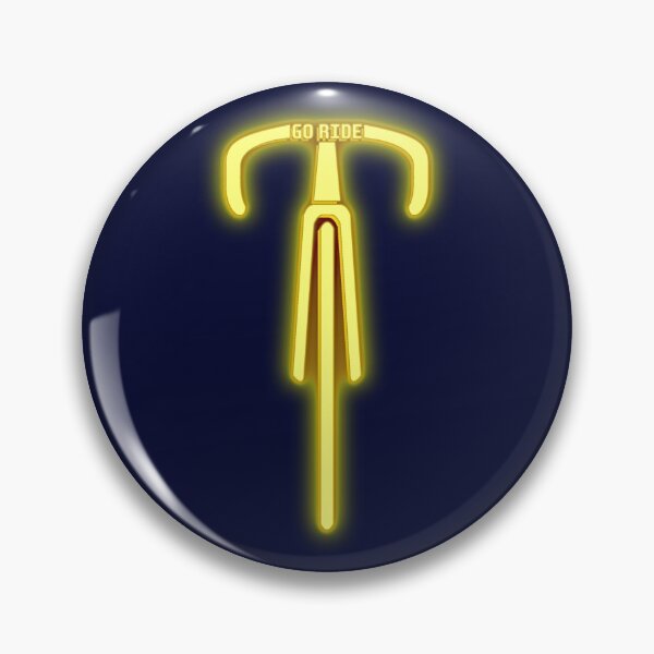 Item preview, Go Ride Your Bicycle Gold Neon Glow designed and sold by RabeDesigns.