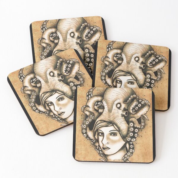 Item preview, Octopus lady designed and sold by LivingLdesign.