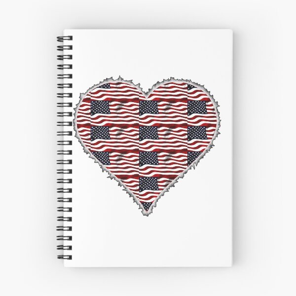 Item preview, Patriotic Flag Heart - Starlight Frame designed and sold by ittybittyowl.
