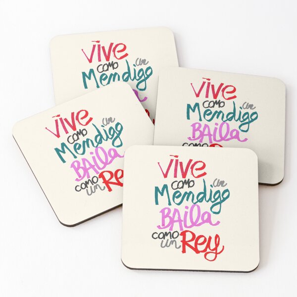 Item preview, vive como un mendigo, baila como un rey designed and sold by PabsCellaneous.
