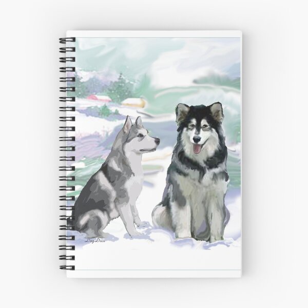 Item preview, Alaskan Malamutes designed and sold by IowaArtist.