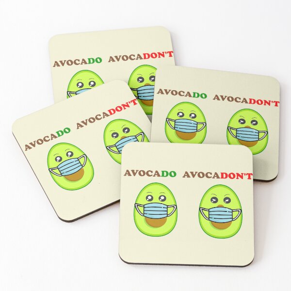 Item preview, Cute avocado face mask funny pun design designed and sold by Deegital18.