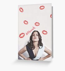 Lana Parrilla Greeting Card