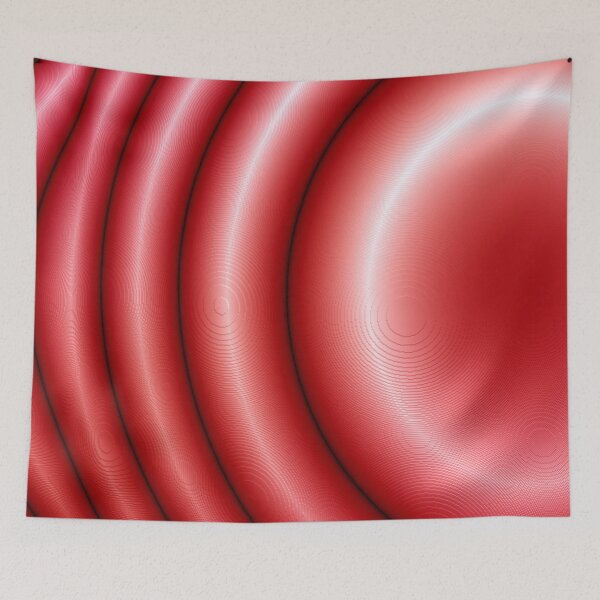Item preview, Wave - Red Two designed and sold by JoanNinjaHen.