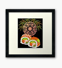 Japan sushi Framed Print