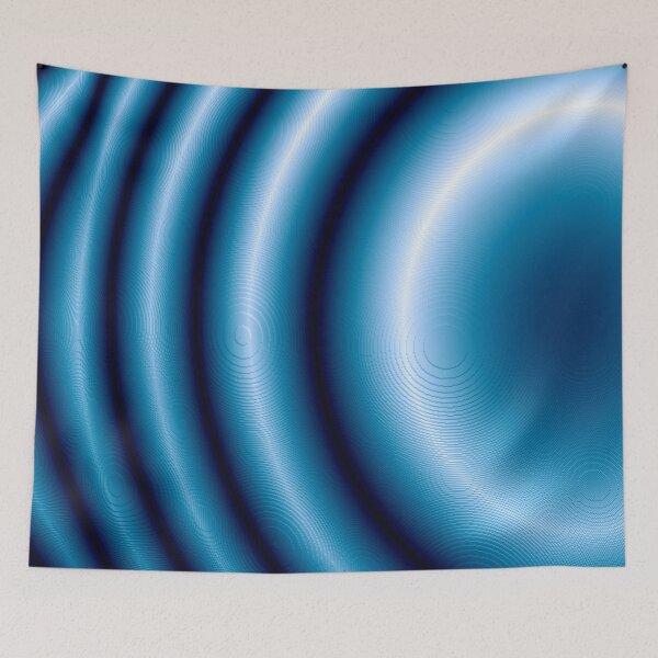 Item preview, Wave - Blue designed and sold by JoanNinjaHen.