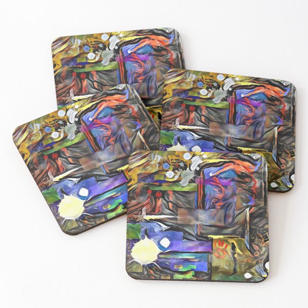 Item preview, Modern abstract painting designed and sold by rolffimages.