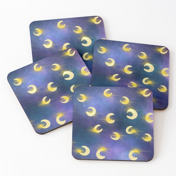 Item preview, Crescent Moon galaxy Universe horoscope nebula scenery Boho hippie designed and sold by Angel-berry.