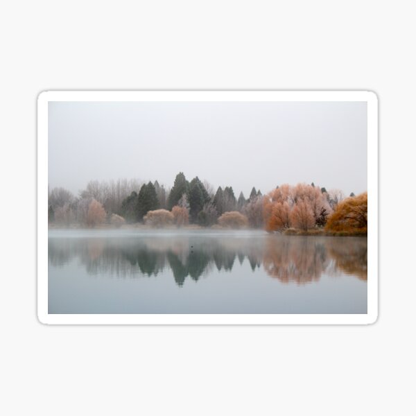 Frozen Reflections Sticker