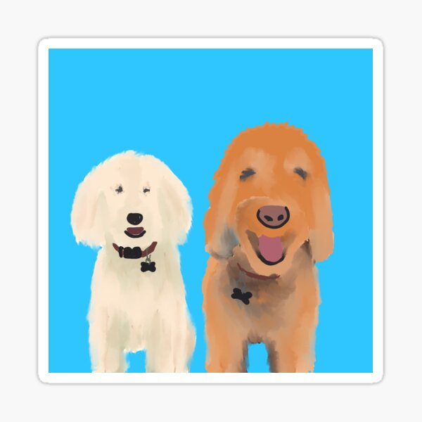 Item preview, Golden doodles designed and sold by MarMadeThat.