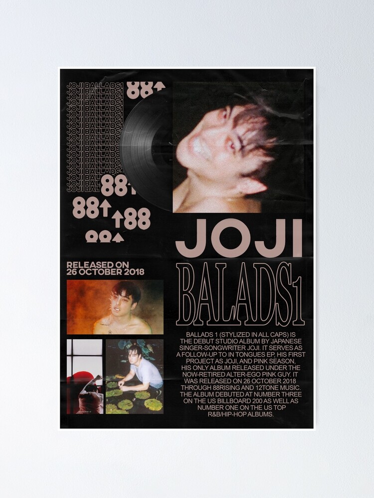 Alternate view of JOJI BALLADs1 POSTER Poster