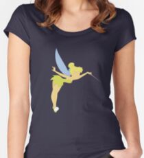 Camiseta entallada de cuello redondo Campanita