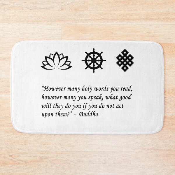 Item preview, Lotus Flower, Dharma Wheel, and Endless Knot designed and sold by jwdolgos.