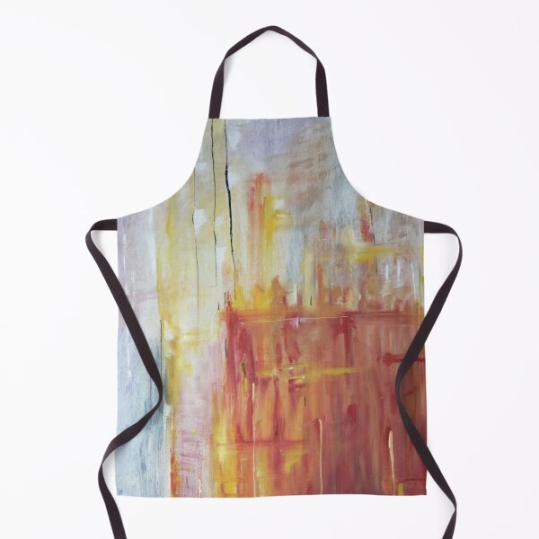 Item preview, Pastel Color Yellow Burgundy Abstract designed and sold by IamTrending.