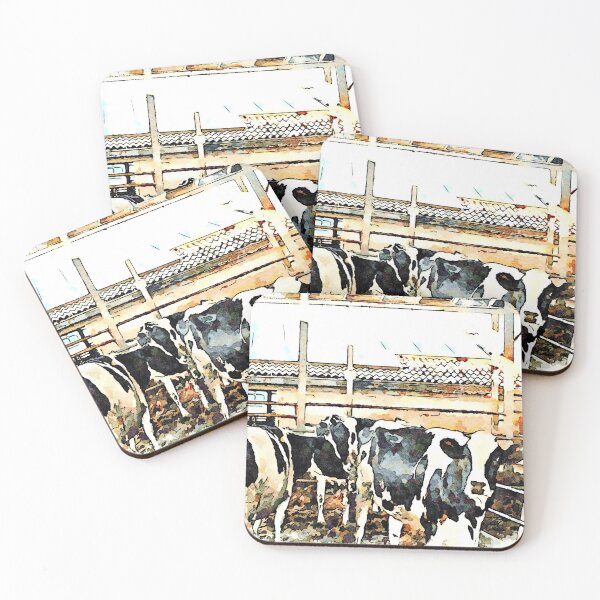 Item preview, Cows in the stall designed and sold by Giuseppe Cocco.