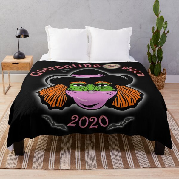 Item preview, Funny Witch with Face Mask Halloween 2020 Quarantine O Ween Design. designed and sold by UrTops.