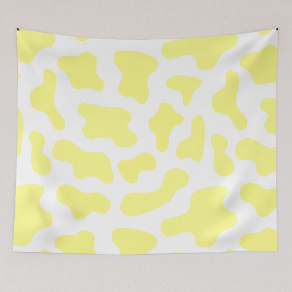 Item preview, Yellow Cow Print Animal Pattern designed and sold by Julie Erin Designs.