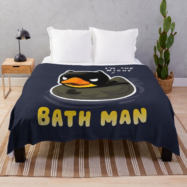 Item preview, Bath Man Funny Pun - Dark Hero - Superhero Movie designed and sold by BlancaVidal.
