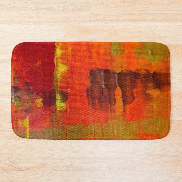 Item preview, Red Orange Yellow Abstract Art  designed and sold by IamTrending.