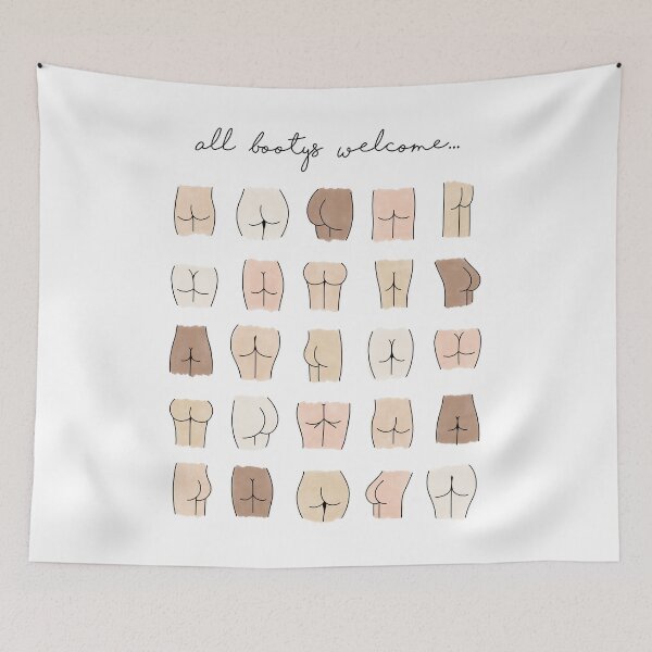 Item preview, All Bootys Welcome Sign designed and sold by jamiemaher15.