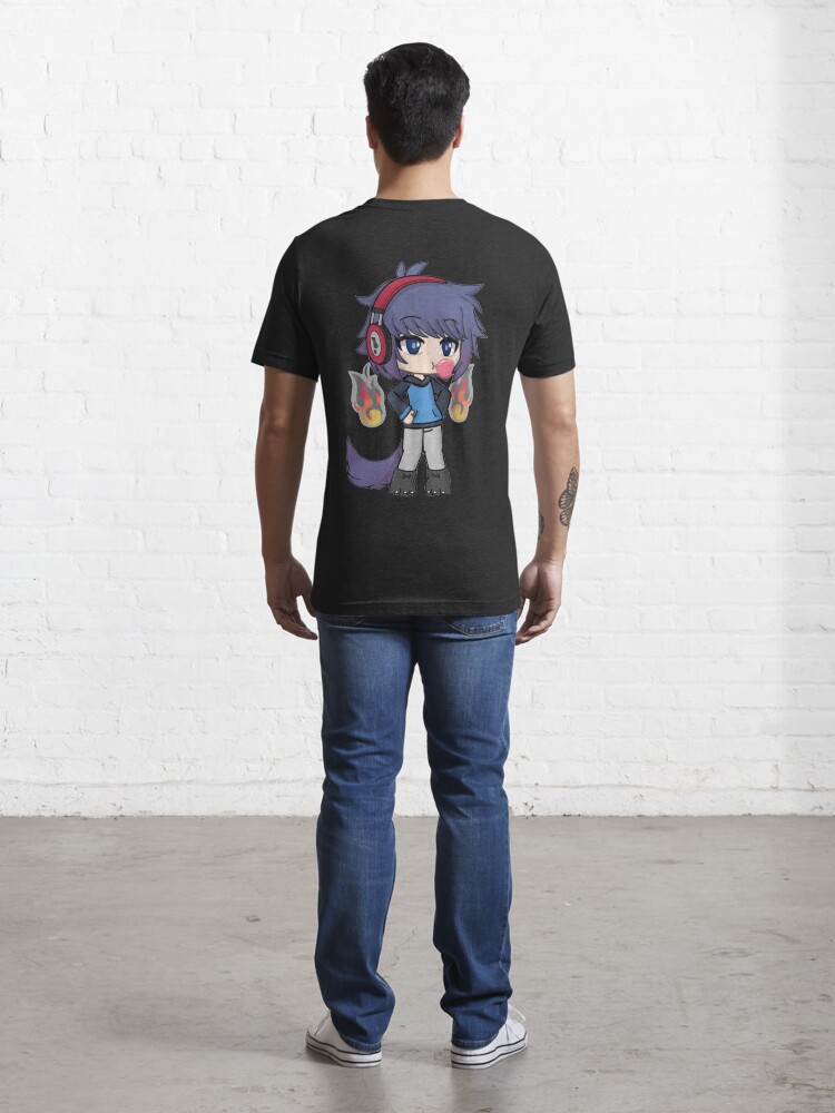 Camiseta Gacha life, personagens da vida Gacha, jogo Gacha