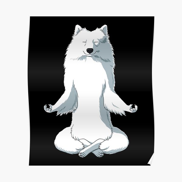 Japanese Spitz Posters Redbubble