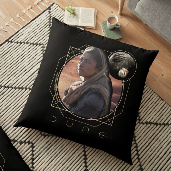 Dune (film 2020-2021) - Chani Character Graphic Art Coussin de sol