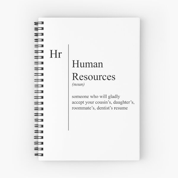 Item preview, Funny Human Resources Description Definition designed and sold by JustCreativity.