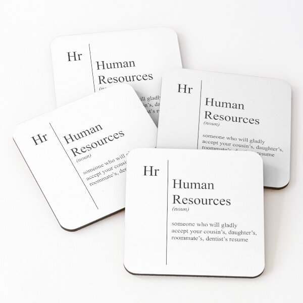Item preview, Funny Human Resources Description Definition designed and sold by JustCreativity.