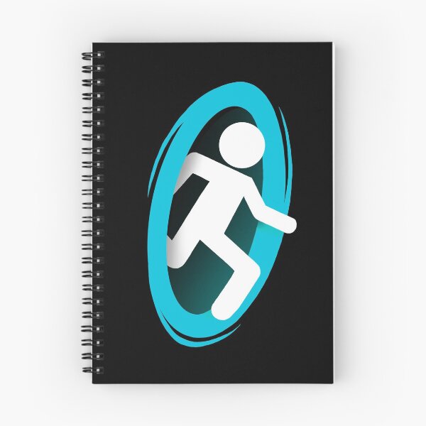 Item preview, Portal 2 Video Game - Funny Blue Teleport designed and sold by BlancaVidal.