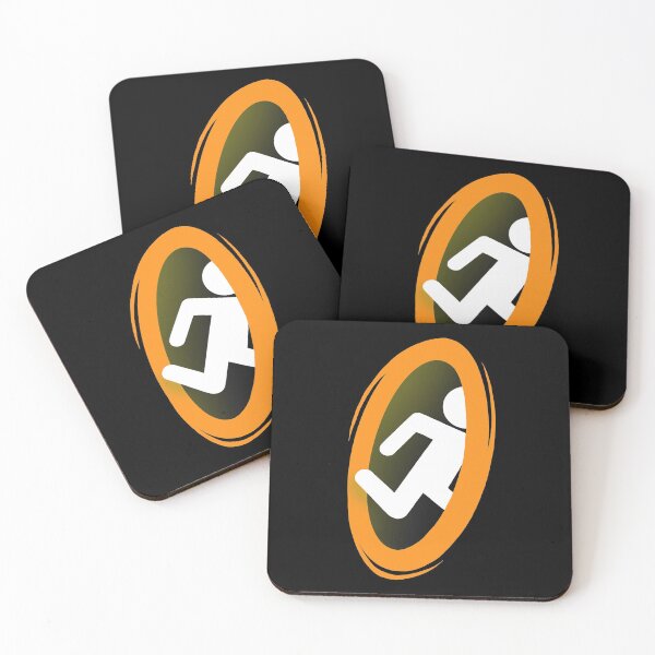 Item preview, Portal 2 Video Game - Funny Orange Teleport designed and sold by BlancaVidal.