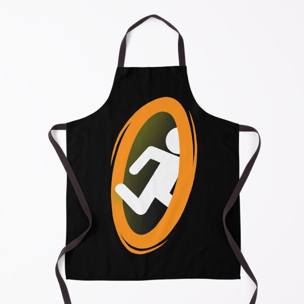 Item preview, Portal 2 Video Game - Funny Orange Teleport designed and sold by BlancaVidal.