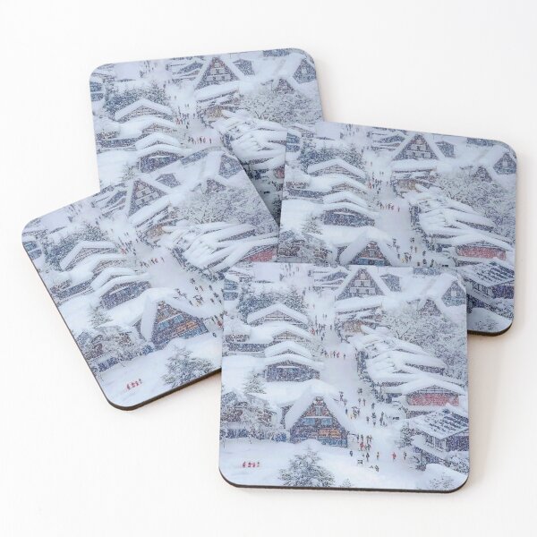 Item preview, The snowy village. designed and sold by Karine Dupras.