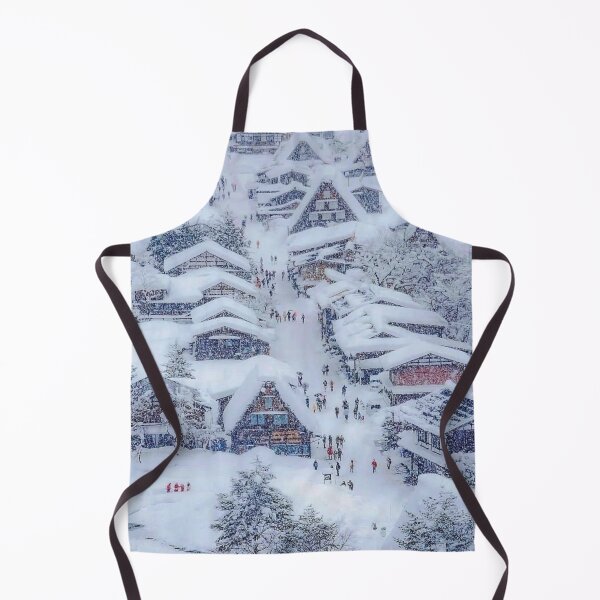 Item preview, The snowy village. designed and sold by Karine Dupras.