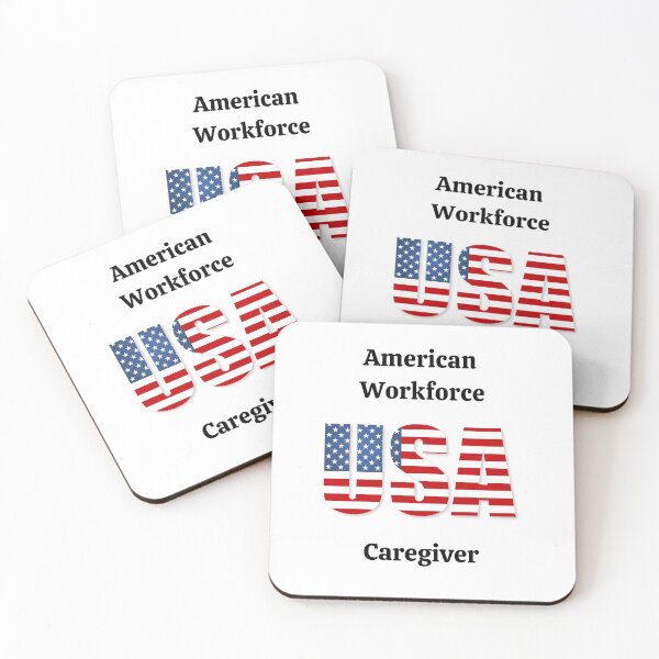 Item preview, American Workforce Caregiver designed and sold by SloganExpress.