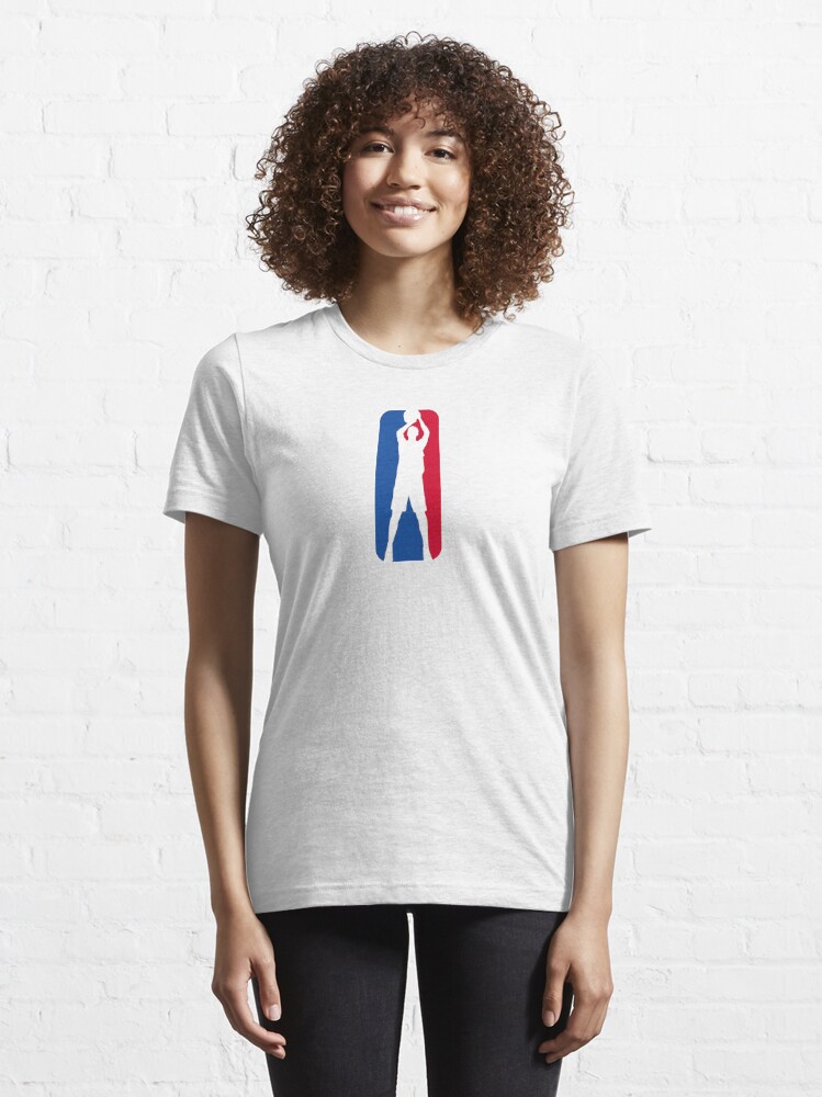 Customized NBA logo." Essential T-Shirt for Sale SwedishDesigns