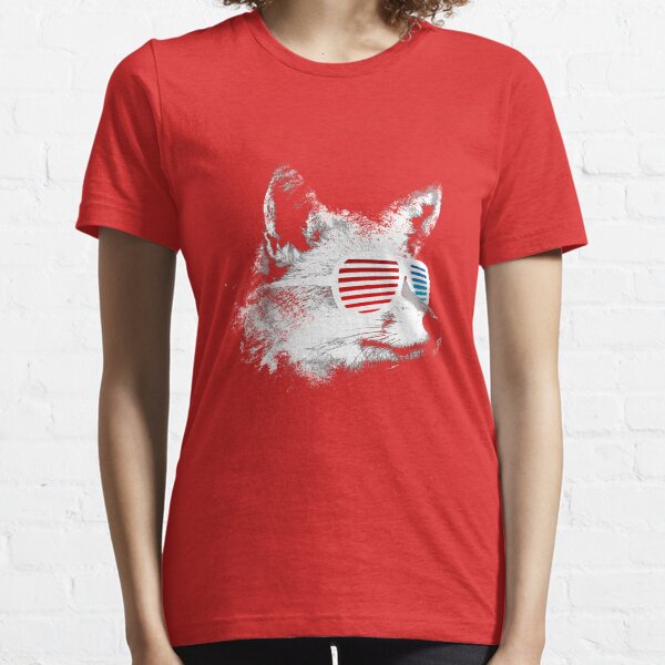 3D Fox V2 Essential T-Shirt