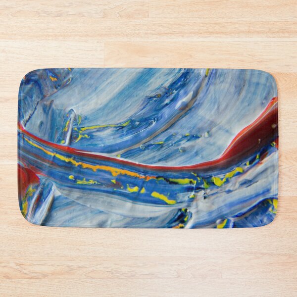 Item preview, Turquoise Blue Burgundy Abstract  designed and sold by IamTrending.