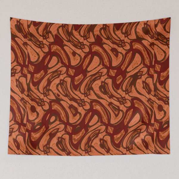 Item preview, Mahogany Cartesian Waves  designed and sold by ckylin.